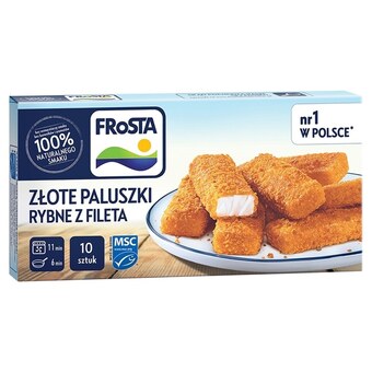 Społem Frosta złote paluszki rybne z fileta 300 g (10 sztuk) oferta