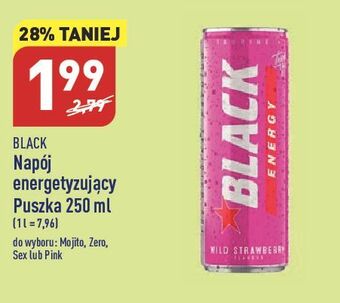 ALDI Napój energetyczny pink black energy oferta