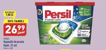 ALDI Kapsułki do prania deep clean universal persil power caps oferta