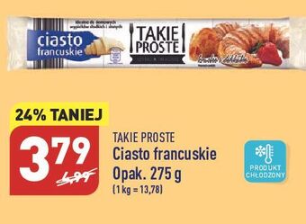 ALDI Ciasto francuskie takie proste oferta
