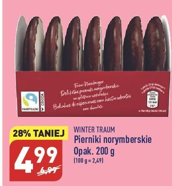 ALDI Pierniki norymberskie wintertraum oferta