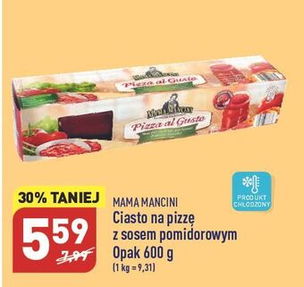 ALDI Ciasto na pizzę z sosem pomidorowym mama mancini oferta