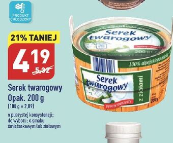 ALDI Serek twarogowy śmietankowy oferta