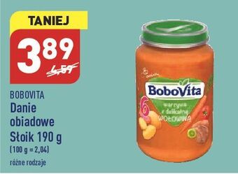 ALDI Danie warzywa z delikatną wołowiną bobovita oferta