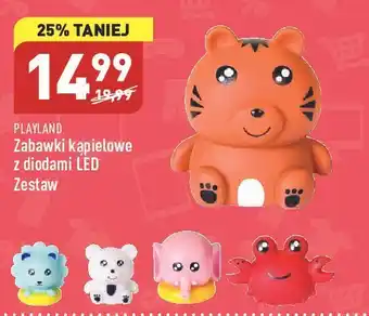 ALDI Zabawka kąpielowa z diodami led playland oferta