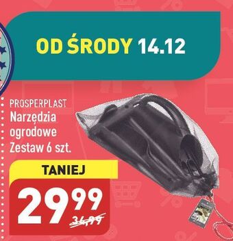 ALDI Narzędzia ogrodowe prosperplast oferta