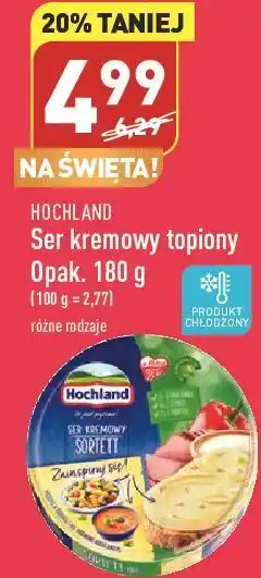 ALDI Ser topiony sortett hochland oferta