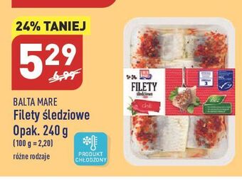 ALDI Filety śledziowe z chili balta mare oferta