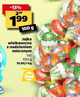 Netto Jajka wielkanocne z nadzieniem mlecznym 100g oferta