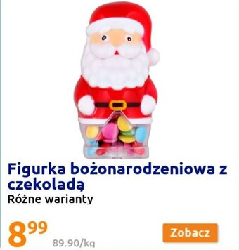 Figurka bożónarodzeniowa z czekoladą Różne warianty