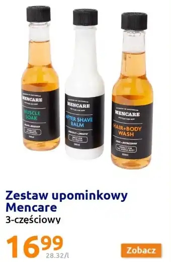 Action Zestaw upominkowy Mencare 3-częściowy oferta