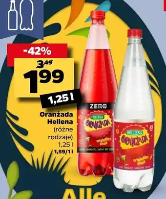 Netto Oranżada Hellena 1,25l oferta