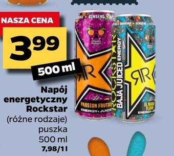 Netto Napój energetyczny Rockstar 500ml oferta