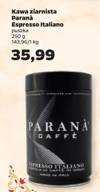 Netto Kawa ziarnista paranà espresso italiano oferta