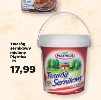 Netto Twaróg sernikowy mielony piątnica oferta