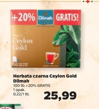 Netto Herbata czarna ceylon gold dilmah oferta
