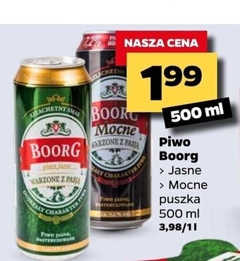 Netto Piwo Boorg 500ml oferta