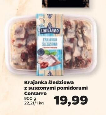 Netto Krajanka śledziowa z suszonymi pomidorami corsarro oferta