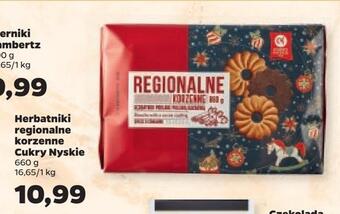 Netto Herbatniki regionalne korzenne cukry nyskie oferta