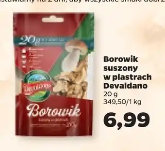 Netto Borowik suszony w plastrach devaldano oferta