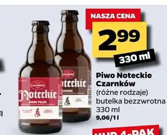 Netto Piwo Noteckie Czarnków 330ml oferta