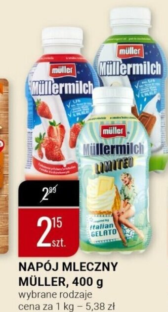 bi1 Napój mleczny Müller 400g oferta