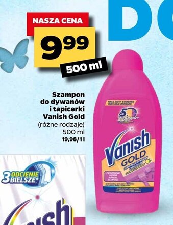 Netto Szampon do dywanów i tapicerki Vanish Gold 500ml oferta