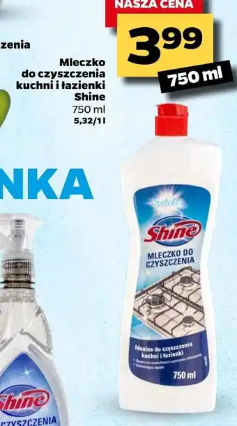 Netto Mleczko do czyszczenia kuchni i łazienki Shine 750ml oferta