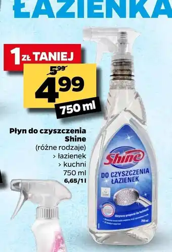 Netto Płyn do czyszczenia Shine 750ml oferta