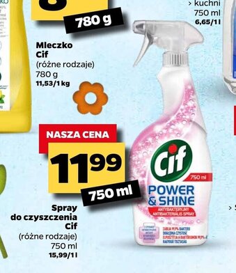 Netto Spray do czyszczenia Cif 750ml oferta