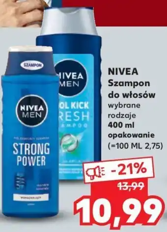 Kaufland Nivea szmpon do włosów 400ml oferta