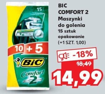 Kaufland BIC comfort 2 maszynki do golenia oferta