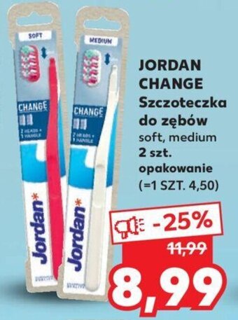 Kaufland Jordan change szczoteczka do zębów oferta