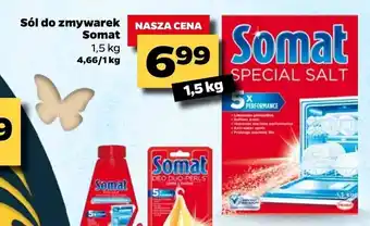 Netto Sól do zmywarek Somat 1,5kg oferta