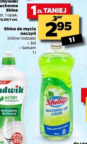 Netto Shine do mycia naczyń 1l oferta