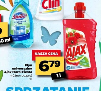 Netto Płyn uniwersalny Ajax Floral Fiesta 1l oferta