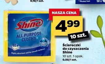 Netto Ściereczki do czyszczenia Shine 10sztuk oferta
