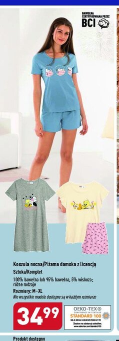 ALDI Piżama damska oferta