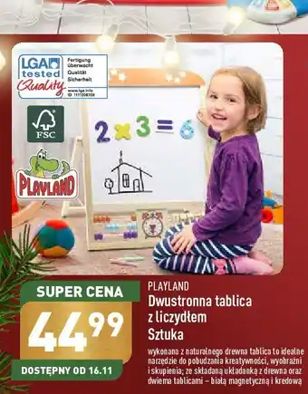 ALDI Tablica z liczydłem oferta