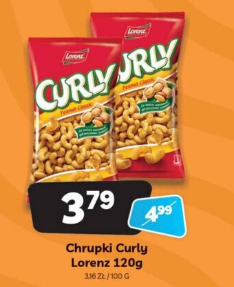 Delfin Chrupki Curly 120g oferta