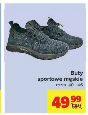 Carrefour Buty sportowe męskie 40-46 1 SZT oferta