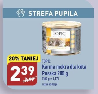 ALDI Karma dla kota z drobiem topic oferta