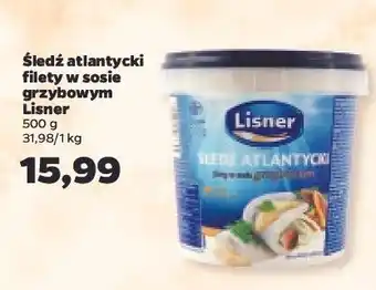 Netto Filety śledziowe w sosie grzybowym lisner oferta