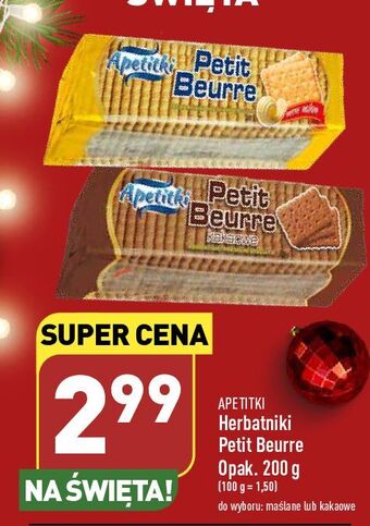 Herbatniki apetitki petit beurre