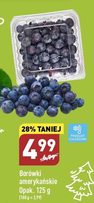ALDI Borówki amerykańskie oferta