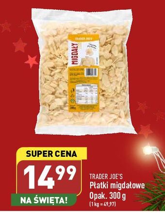 ALDI Płatki migdałowe trader joe's oferta