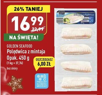 ALDI Polędwica z mintaja golden seafood oferta