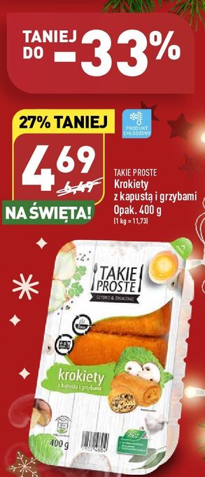 ALDI Krokiety z kapusta i grzybami takie proste oferta