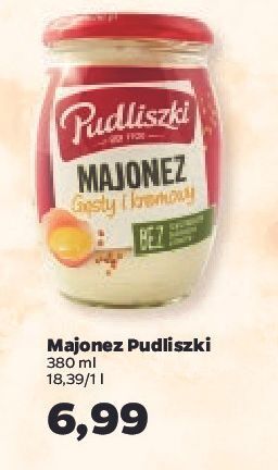 Netto Majonez gęsty i kremowy pudliszki oferta