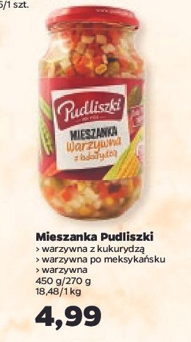 Netto Mieszanka warzywna po meksykańsku pudliszki oferta